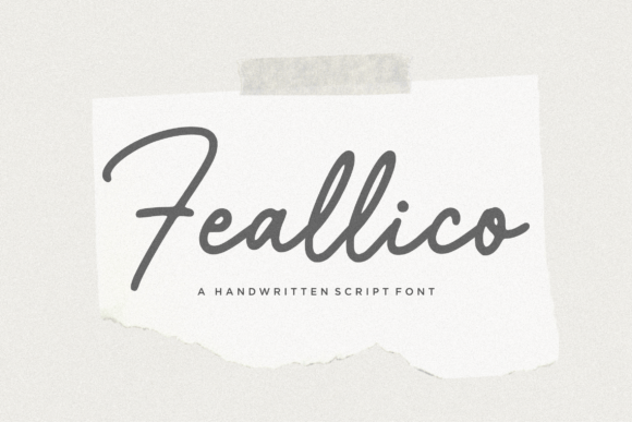 Feallico Script Font: A Designer's Creative Choice