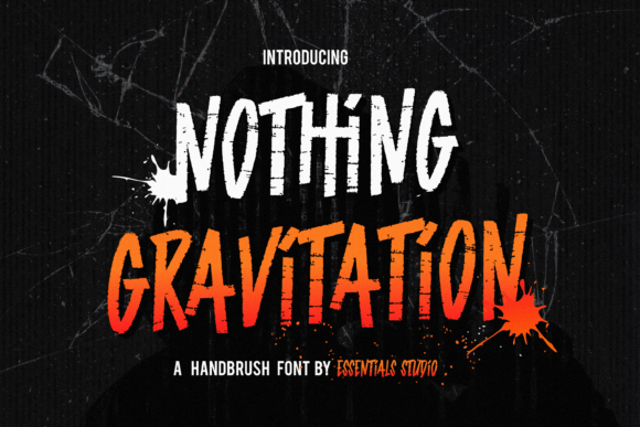 Nothing Gravitation Font: Urban Style for Bold Designs
