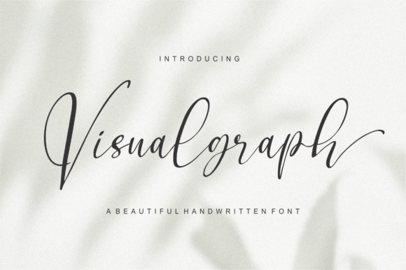 Visualgraph: A Dainty Script Font Worth Adding to Your Toolkit